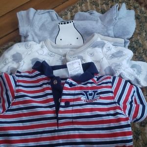 3 one piece 0-3 months